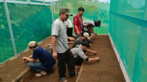 Yayasan Koling berkolaborasi dengan Mitra GEF SGP Indonesia laksanakan Pelatihan Praktik Pembenihan di Desa Tempelsari