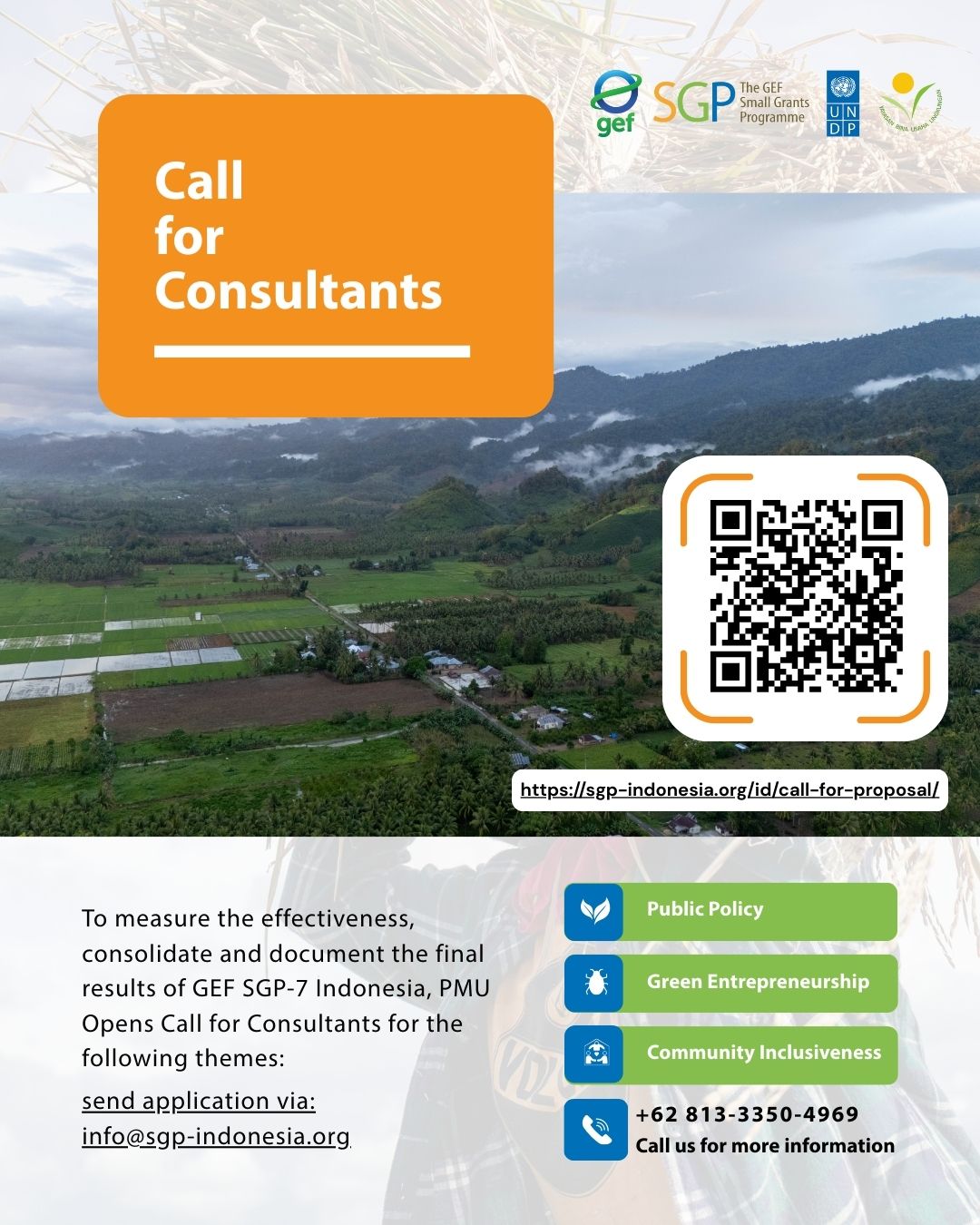 Call For Proposal Sgp Indonesia